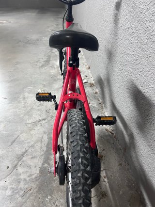 Bicicleta Infantil Btwin Roja