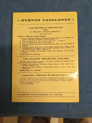 Catálogo Unificado Monedas y Billetes Españoles