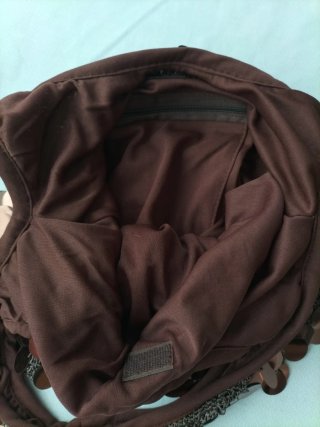 Bolso marrón lentejuelas