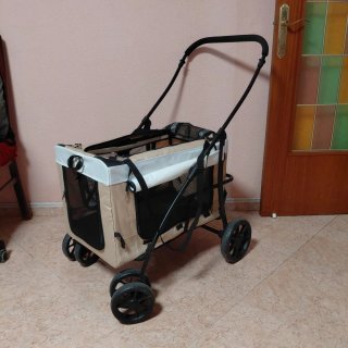Carro transportín para mascotas