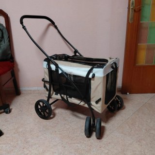 Carro transportín para mascotas