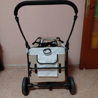 Carro transportín para mascotas