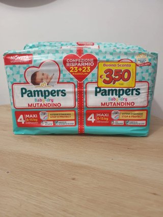 3×46(138) Pampers Baby Dry Mutandino T4 Maxi 2x23