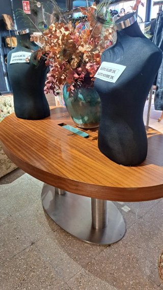 Mesa madera y metal