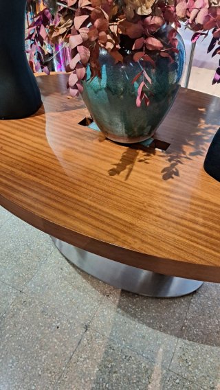 Mesa madera y metal