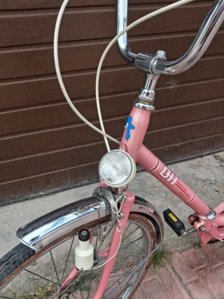 Bicicleta BH rosa vintage