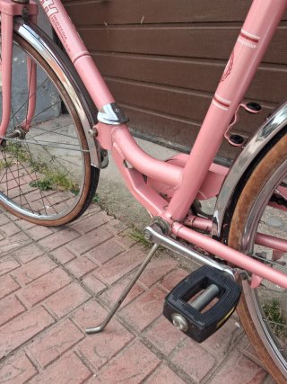 Bicicleta BH rosa vintage