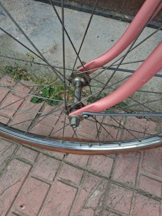 Bicicleta BH rosa vintage