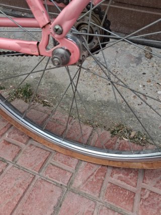 Bicicleta BH rosa vintage