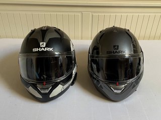 2 Cascos Modulares Shark Evo One + Intercom
