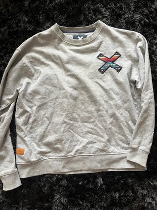 Sudadera Blue Banana Gris