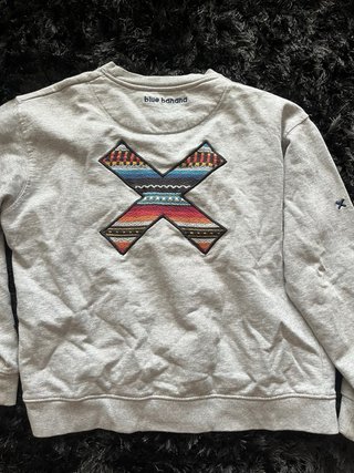 Sudadera Blue Banana Gris
