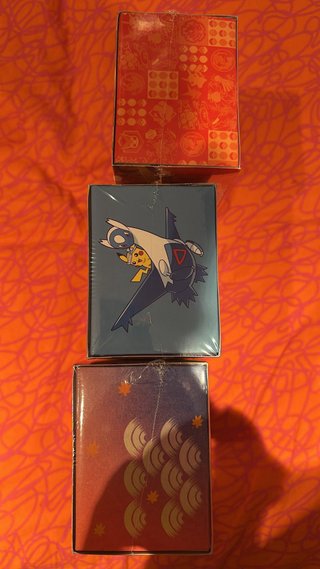 Caja Especial Pokémon Center (3 Unidades) Selladas