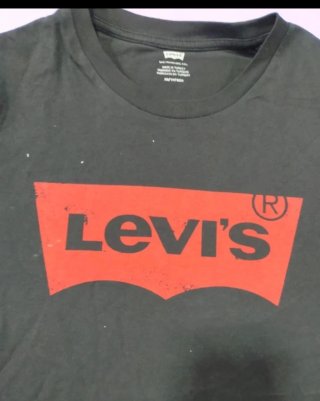 T-shirt Levi's Uomo Taglia XS Nera