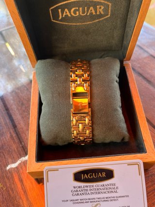 Reloj Jaguar Chapado en Oro