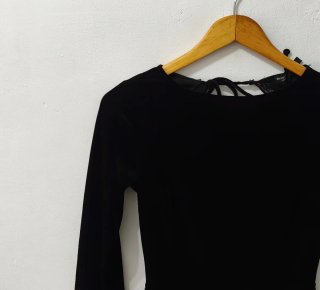 Mono corto negro Bershka mujer Talla S