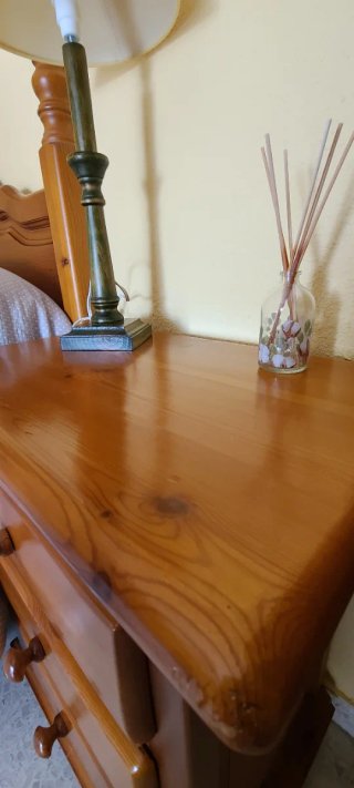 Dormitorio completo madera