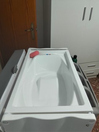 Bañera Cambiador Bebé 2 en 1