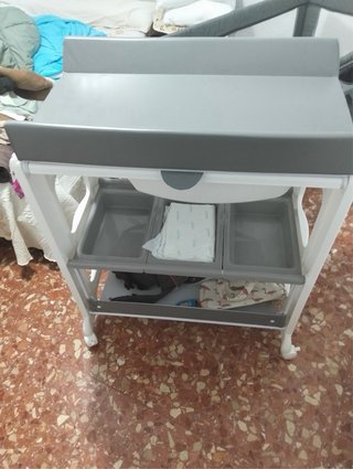 Bañera Cambiador Bebé 2 en 1