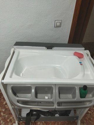 Bañera Cambiador Bebé 2 en 1