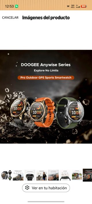 Reloj Inteligente Militar Táctico Hombre