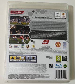 PES 2011 Pro Evolution Soccer PS3