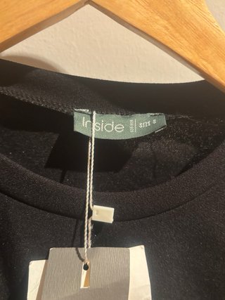 Vestido negro Inside talla S