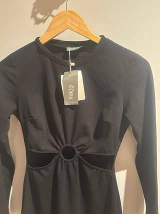 Vestido negro Inside talla S