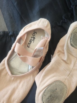 Zapatillas de ballet media punta
