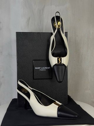 Saint Laurent Babylone Slingbacks