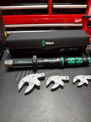 Juego dinamométrica Wera 10-100 Nm