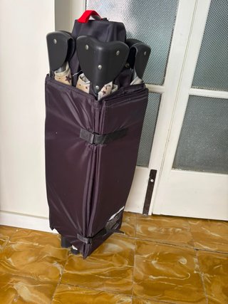 Cuna de viaje con colchón