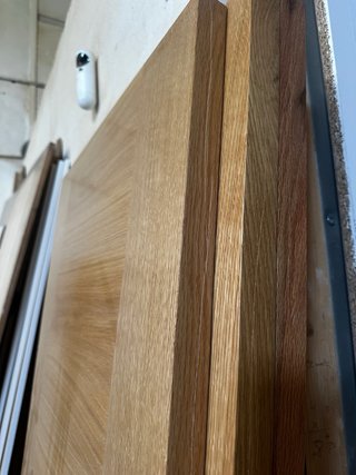 Puerta Roble Maciza  SOLO HOJAS 203 x 62.5