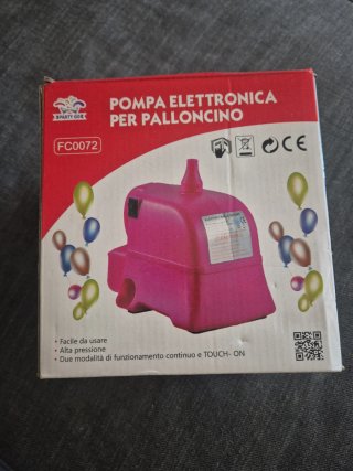 Inflador Eléctrico Pequeño para Globos