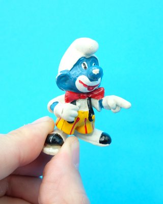 Figura PVC Pitufo Payaso