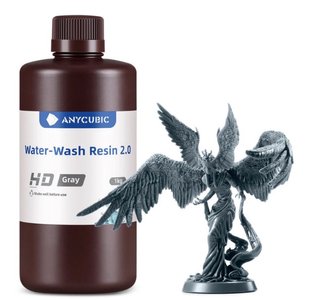 Resina Anycubic Water-Wash varios colores 1kg
