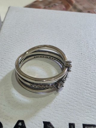 Anillo Pandora Doble Banda