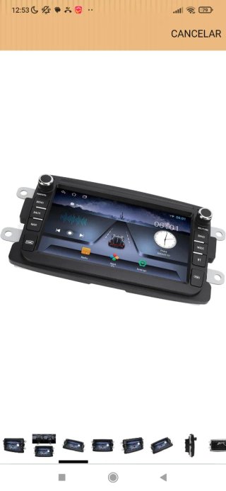 Pantalla Dacia