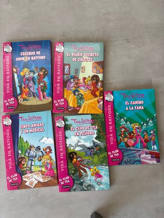 Coleccion Libros tea stilto