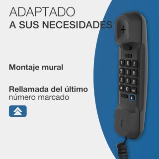 Teléfono Alcatel ATL1413670 Negro