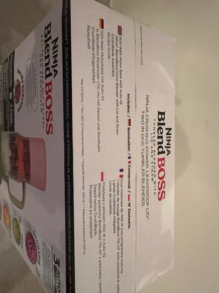Batidora Ninja BlendBoss. PRECINTADA.