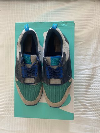 Zapatillas Gioseppo niño azul y verde