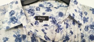 Camisa Elogy Azul y Blanca Talla XL