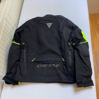 Chaqueta Dainese Tempest 2 Dry T Negra/Amarilla