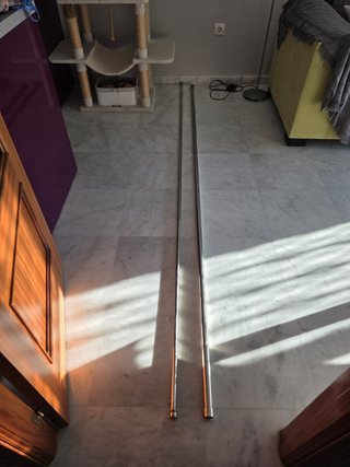 Barras Cortina Dobles Extensibles Metal
