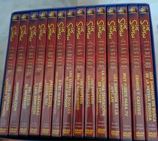 Colección DVD Los Simpson Clásicos