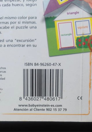 Libro Formas Curiosas Baby Einstein