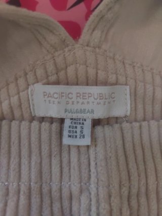 Peto de pana beige