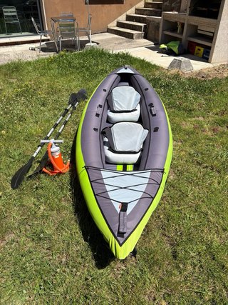 Kayak hinchable ITIWIT 2 plazas + remos + bomba