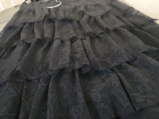 Vestido Zara Basic Negro Talla L